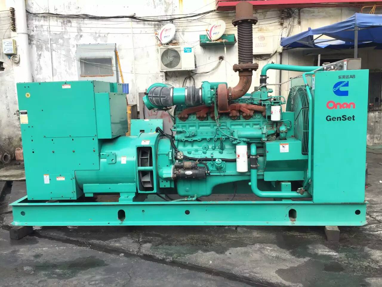 张掖租赁发电机-柴油发电机不正常冒烟的原因